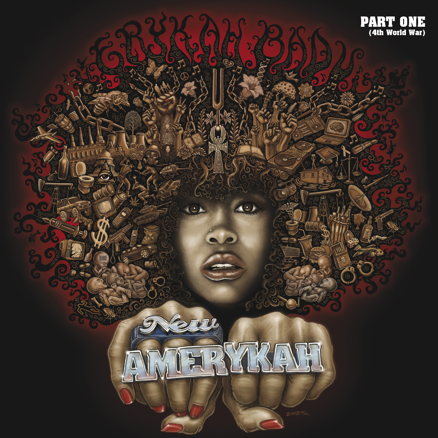 Erykah Badu - New Amerykah Part One (4th World War) - CD Erykah Badu - New Amerykah Part One (4th World War) - CD