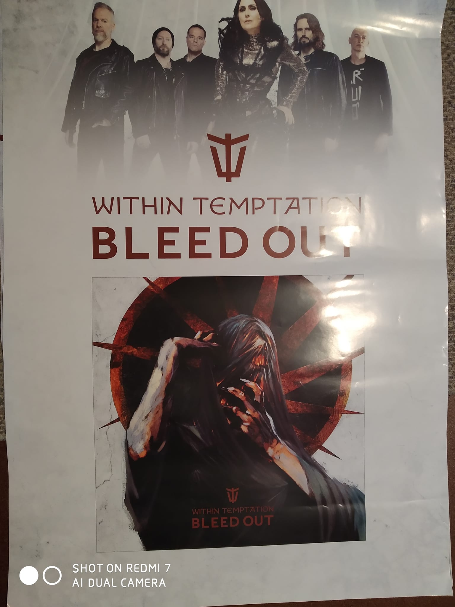 WITHIN TEMPTATION - BLEED OUT - POSTER