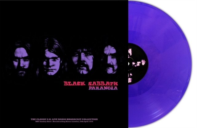 Black Sabbath - Paranoia-BBC Sunday Show London April 1970-LP