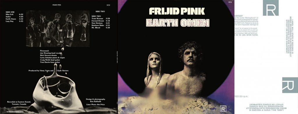 Frijid Pink - Earth Omen - LP