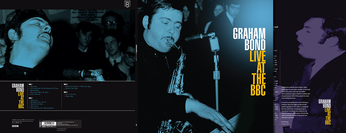 Graham Bond - Live At The BBC - 2LP Graham Bond - Live At The BBC - 2LP