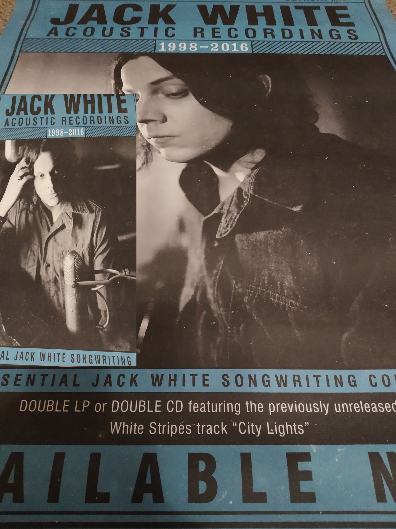 Jack White - Acoustic Recordings - POSTER