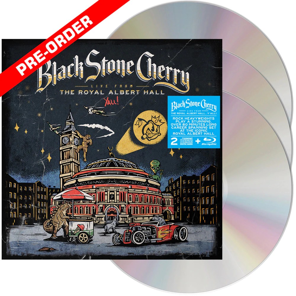 BLACK STONE CHERRY - LIVE FROM THE ROYAL ALBERT - 2CD+BR