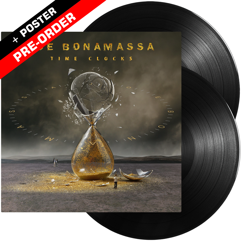 JOE BONAMASSA - TIME CLOCKS - 2LP JOE BONAMASSA - TIME CLOCKS - 2LP