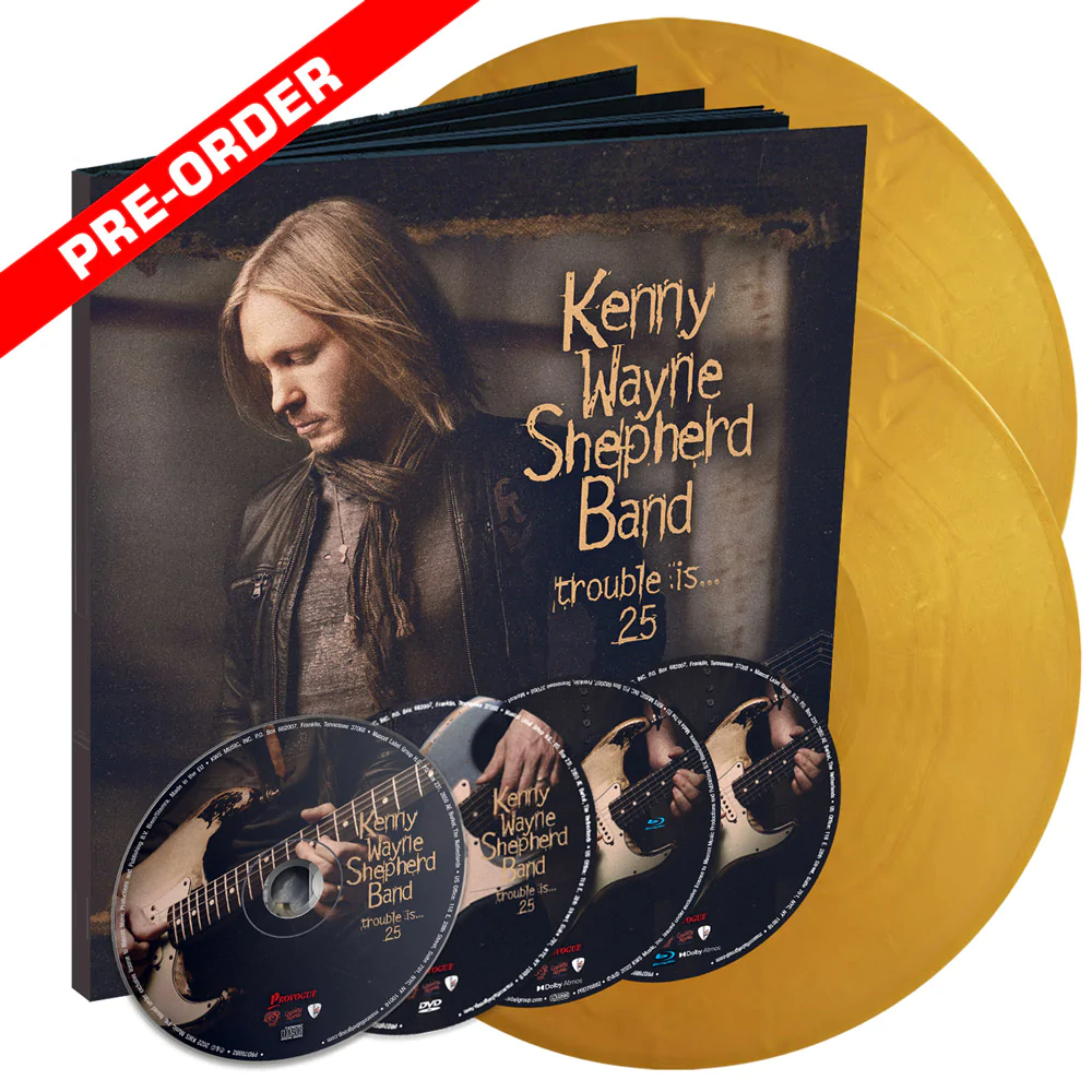 Kenny Wayne Shepherd - Trouble Is... 25-2LP+CD+2BluRay+DVD+Book