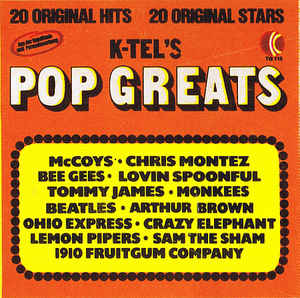 Various - K-Tel's Pop Greats - LP bazar Various - K-Tel's Pop Greats - LP bazar