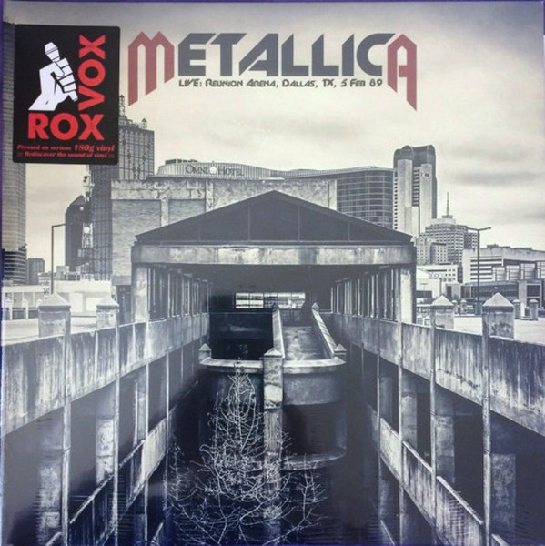 Metallica - Live: Reunion Arena, Dallas, TX, 5 Feb 89 - 2LP