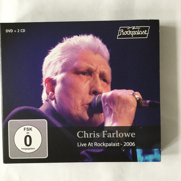 Chris Farlowe - Live At Rockpalast - 2CD+DVD Chris Farlowe - Live At Rockpalast - 2CD+DVD