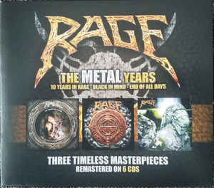 Rage - The Metal Years - box - 6CD
