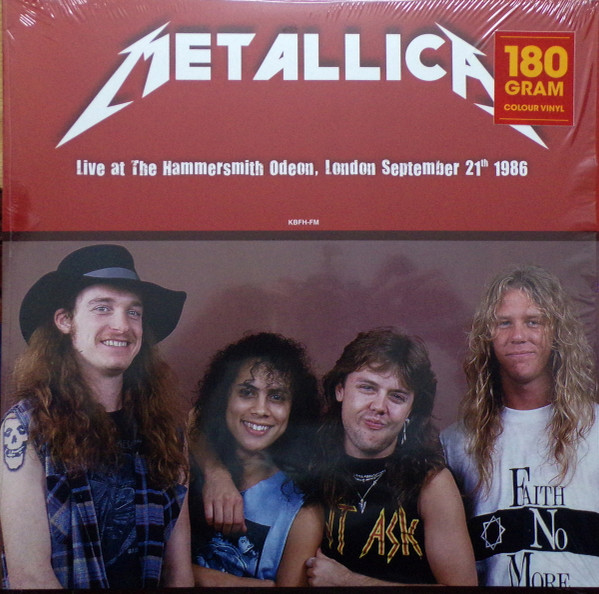 Metallica - Live At The Hammersmith Odeon, London 1986 - LP
