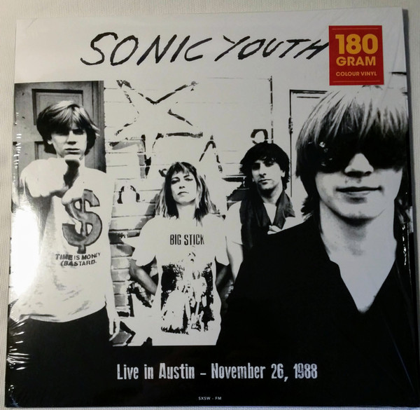 Sonic Youth - Live In Austin – November 26, 1988 - LP