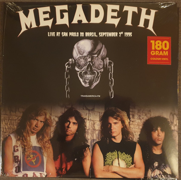 Megadeth - Live At San Paolo Do Brasil, September 2nd 1995 - LP