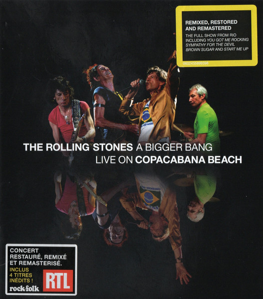 Rolling Stones .A Bigger Bang-Live On Copacabana Beach - BluRay