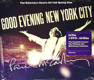 Paul McCartney - Good Evening New York City - 2CD+DVD Paul McCartney - Good Evening New York City - 2CD+DVD