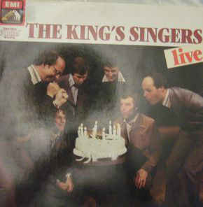 King's Singers ‎– Live At The Royal Festival Hall - 2LP