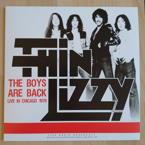 Thin Lizzy - The Boys Are Back Live In Chicago 1976 - LP
