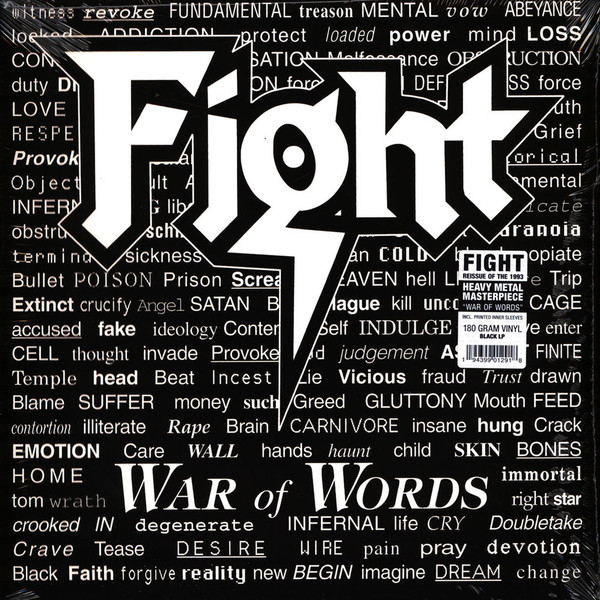 Fight - War Of Words - LP