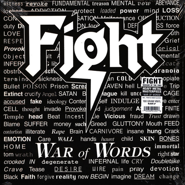 Fight - War Of Words - LP Fight - War Of Words - LP