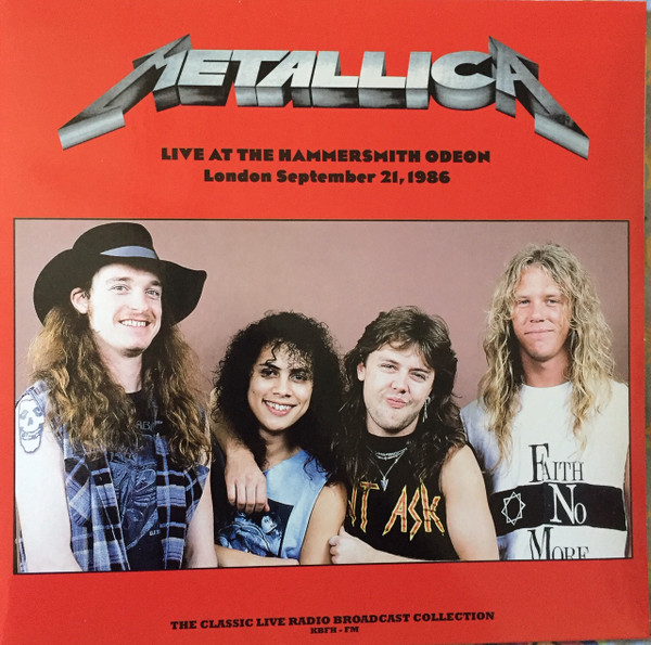 Metallica - Live At The Hammersmith Odeon 1986 - LP