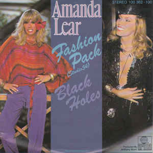Amanda Lear - Fashion Pack (Studio 54) / Black Holes - SP bazar