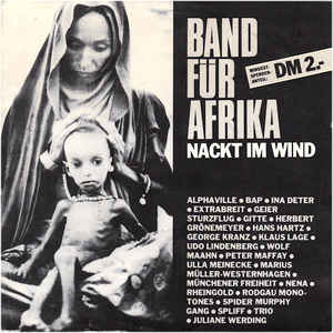 Band Für Afrika - Nackt Im Wind - SP bazar