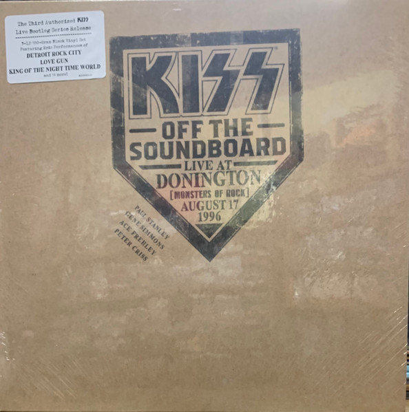 Kiss - Off The Soundboard Live At Donington 1996 - 3LP