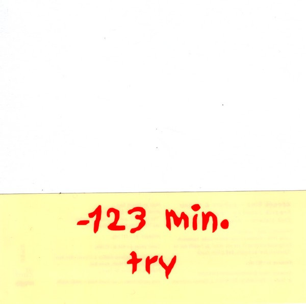 -123 min. - Try - CD bazar