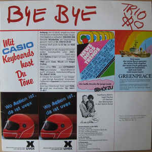 Trio ‎– Bye Bye - LP bazar