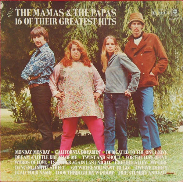 The Mamas & The Papas - 16 Of Their Greatest Hits - LP bazar