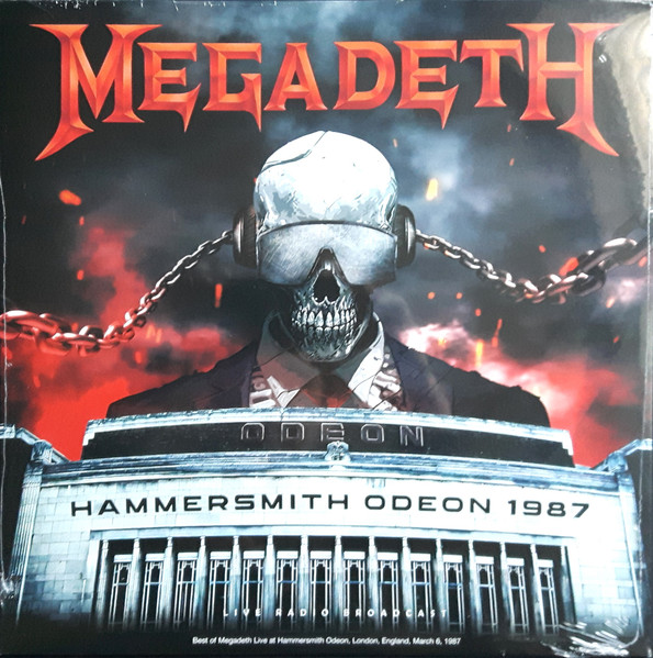 Megadeth - Hammersmith Odeon 1987 Live Radio Broadcast - LP