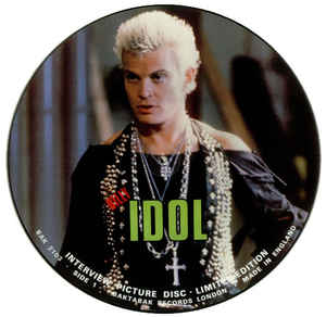 Billy Idol - Limited Edition Interview Picture Disc - LP bazar