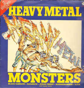 Various - Heavy Metal Monsters - 2LP bazar Various - Heavy Metal Monsters - 2LP bazar