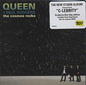 Queen + Paul Rodgers - Cosmos Rocks - CD+DVD Queen + Paul Rodgers - Cosmos Rocks - CD+DVD