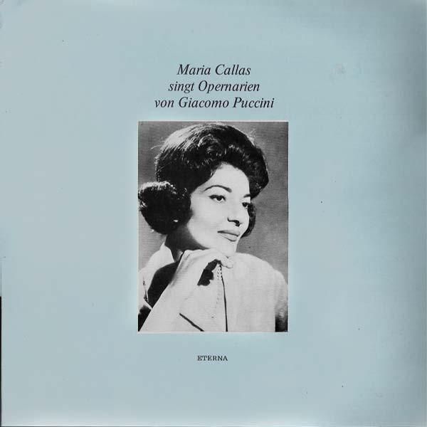 Maria Callas ?- Maria Callas Singt Opernarien Von Giacomo-LP baz