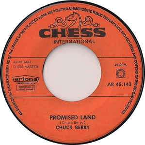 Chuck Berry - Promised Land / Things I Used To Do - SP bazar