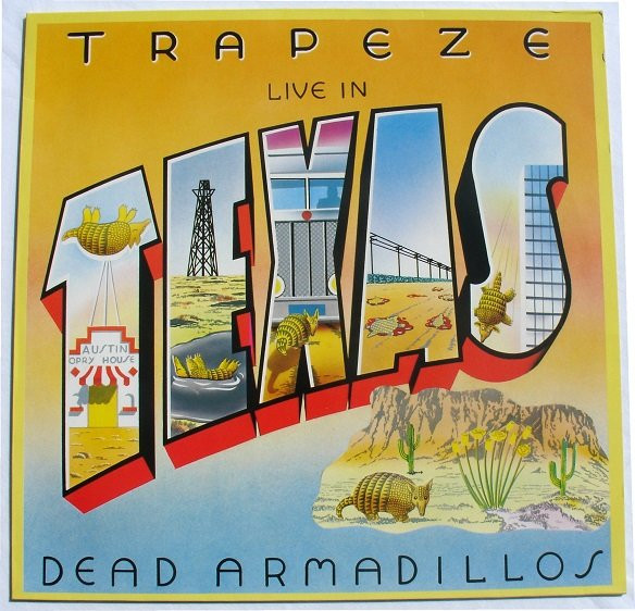 Trapeze - Live In Texas - Dead Armadillos - LP