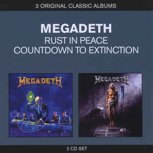 Megadeth - Rust In Peace/Countdown To Extinction - 2CD Megadeth - Rust In Peace/Countdown To Extinction - 2CD