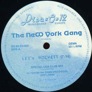 New York Gang - Let's Rockett - 12´´ bazar