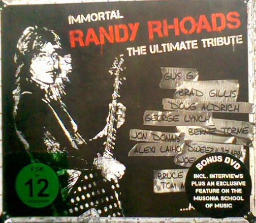 Various – Immortal Randy Rhoads - The Ultimate Tribute - CD+DVD