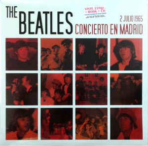 Beatles - Concierto En Madrid 2 De Julio De 1965 - LP+CD+BOOK Beatles - Concierto En Madrid 2 De Julio De 1965 - LP+CD+BOOK