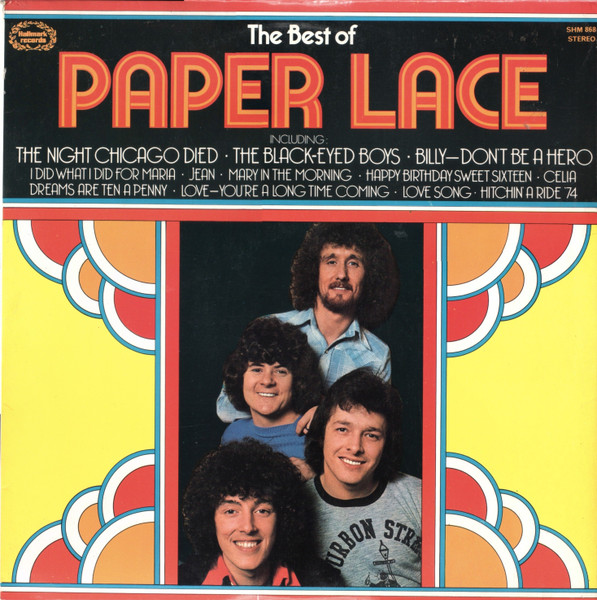 Paper Lace - The Best Of Paper Lace - LP bazar