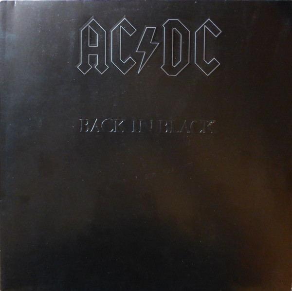 AC/DC - Back In Black - LP bazar
