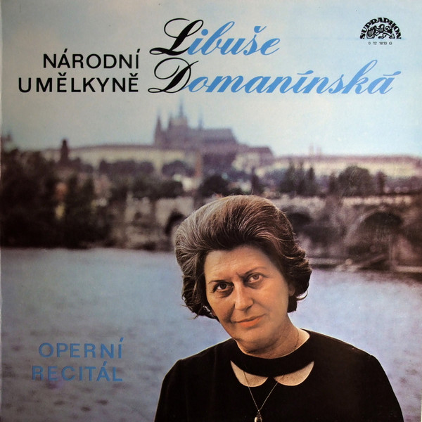 Národní Umělkyně Libuše Domanínská - Operní Recitál - LP bazar