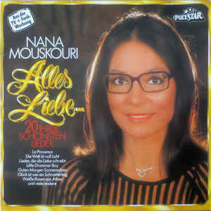 Nana Mouskouri - Alles Liebe...-20 Ihrer Schönsten Lieder-LPbaz