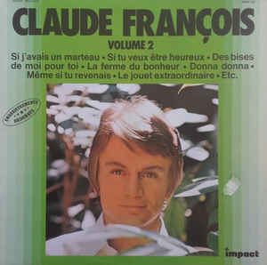 Claude François - Volume 2 - LP bazar