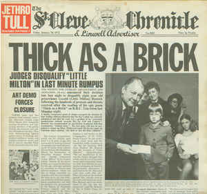 Jethro Tull - Thick As A Brick - LP bazar Jethro Tull - Thick As A Brick - LP bazar