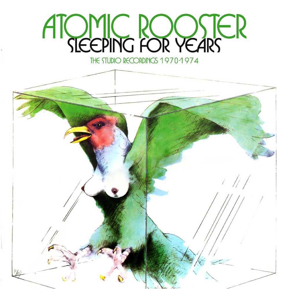 ATOMIC ROOSTER-SLEEPING FOR YEARS-STUDIO RECORDINGS70-74-4CD