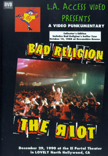 BAD RELIGION - RIOT! - DVD BAD RELIGION - RIOT! - DVD
