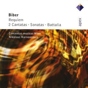 Biber - Requiem; 2 Cantatas; Sonatas; Battalia - 2CD - Kliknutím na obrázek zavřete