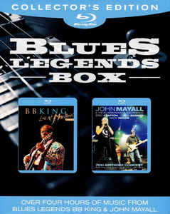 V/A - BLUES LEGENDS BOX(John Mayall, B.B. King)- 2xBluRay